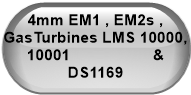 4mm EM1 , EM2s , GasTurbines LMS 10000, 10001                   & DS1169